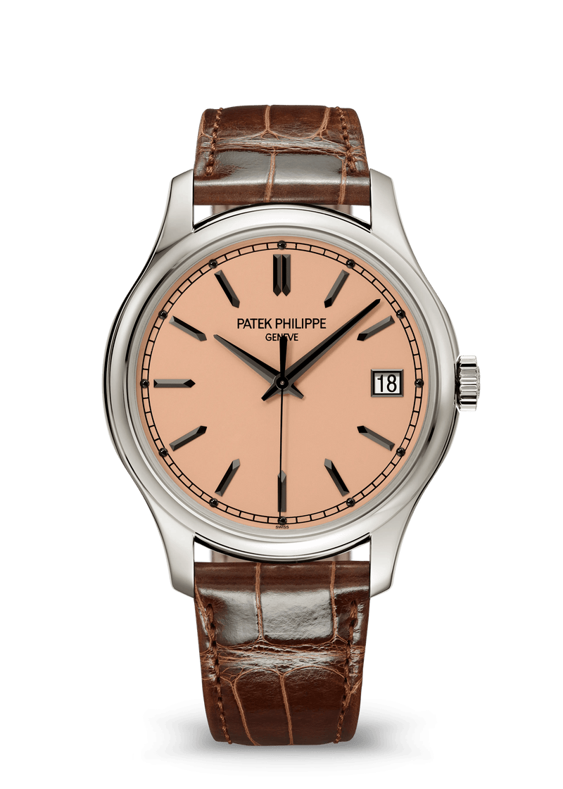 Patek Philippe Calatrava Self-Winding - White Gold - Rose-Gilt Opaline Dial Ref. # 5227G-015