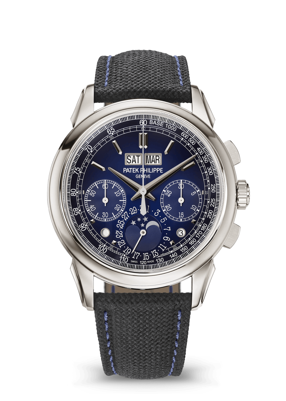 Patek Philippe Chronograph - Platinum - Black Dial Ref. # 5270P-016