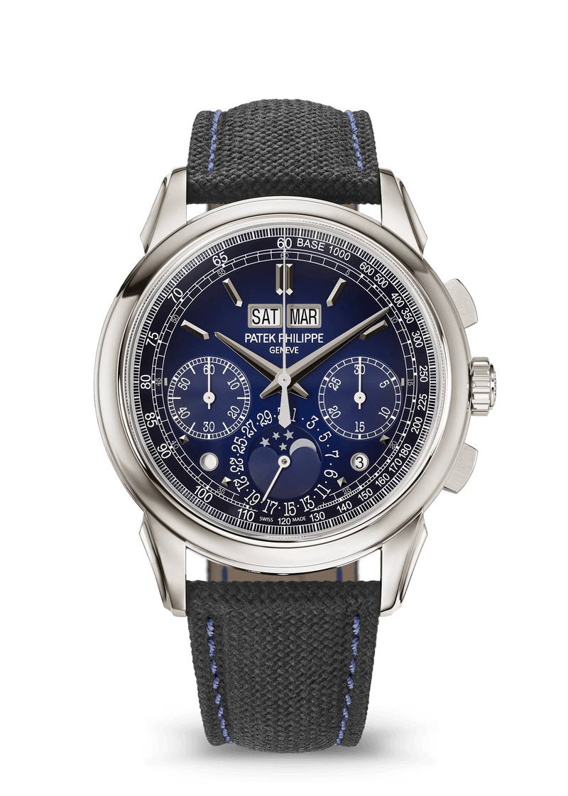 Patek Philippe Chronograph - Platinum - Black Dial Ref. # 5270P-016