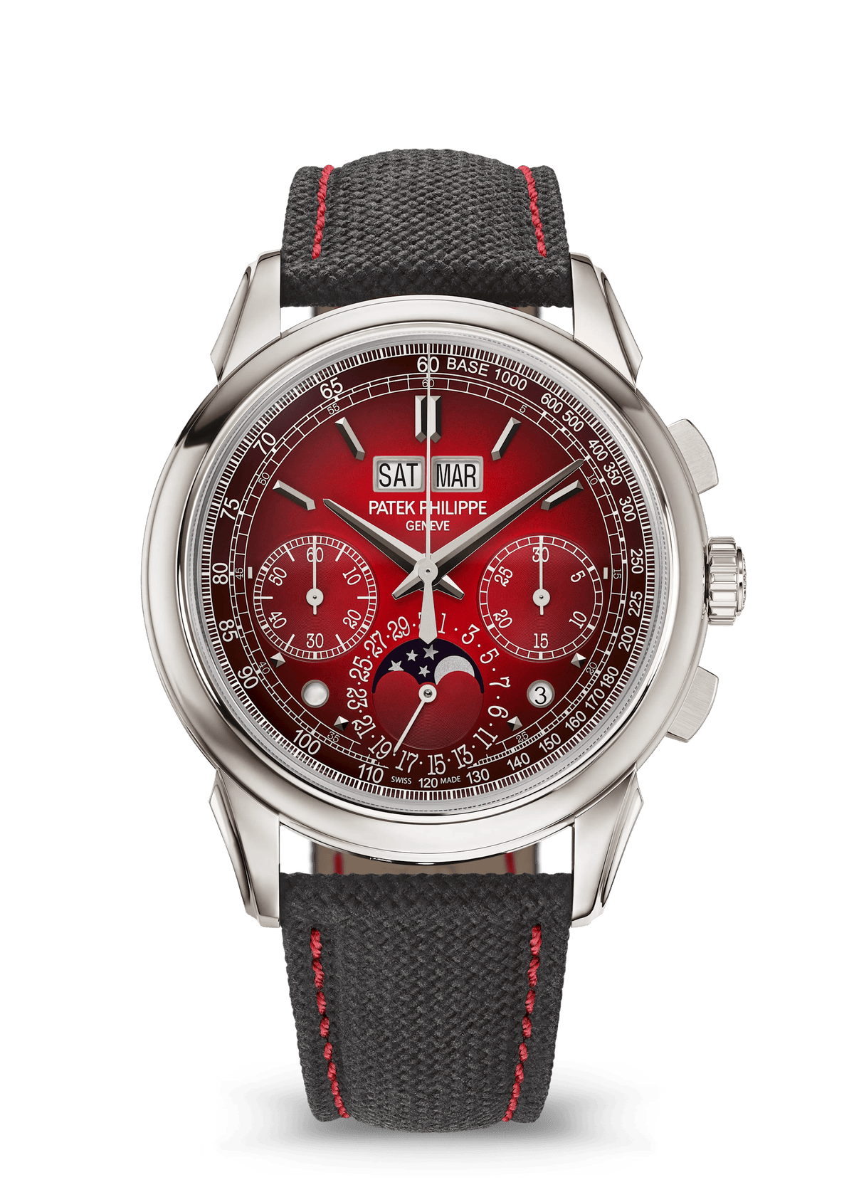 Patek Philippe Chronograph - Platinum - Black Dial Ref. # 5270P-017
