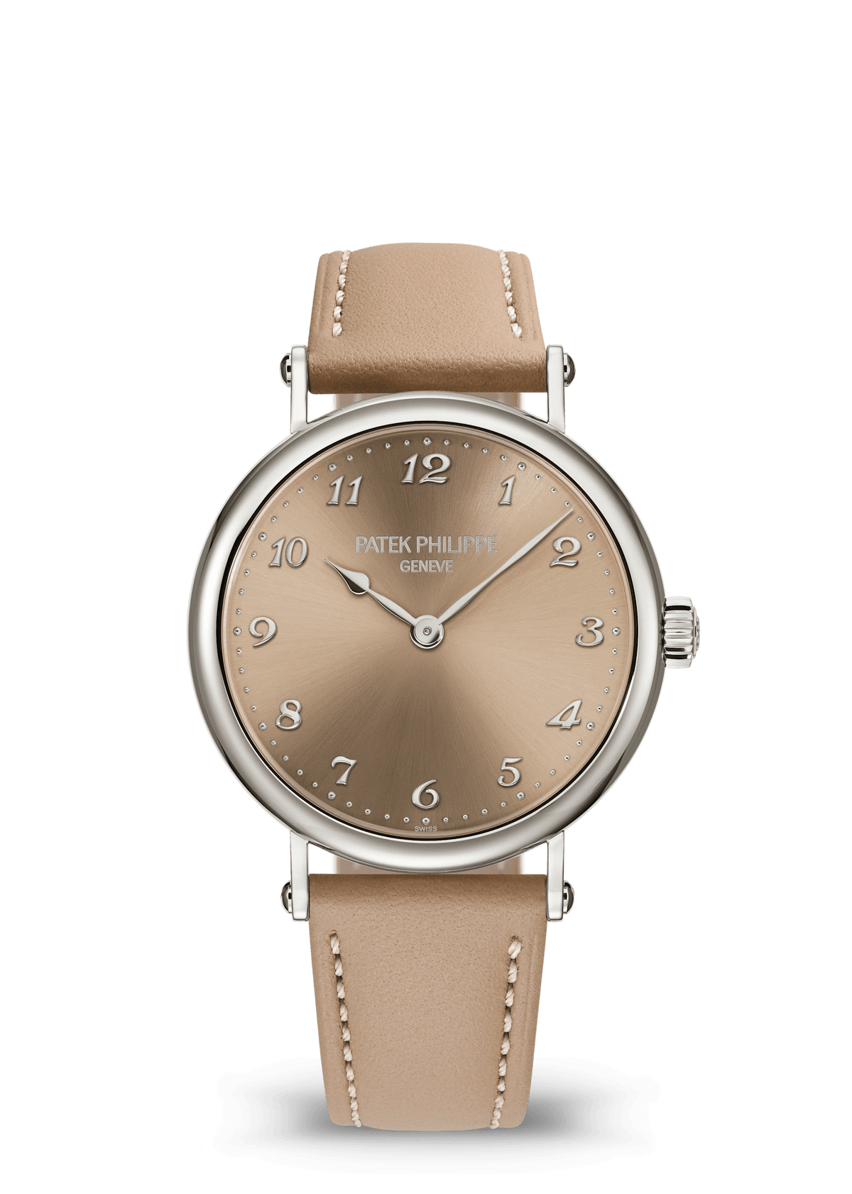 Patek Philippe Calatrava Self-Winding - White Gold - Sand Beige Dial Ref. # 7200/50G-001