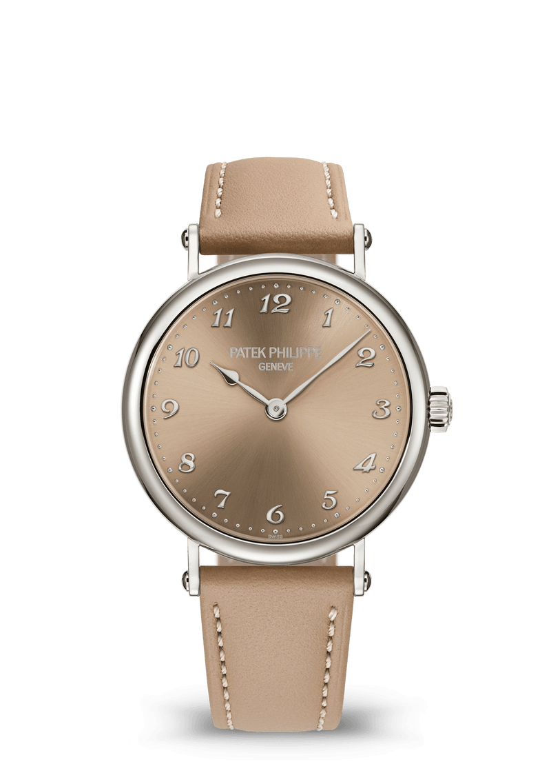 Patek Philippe Calatrava Self-Winding - White Gold - Sand Beige Dial Ref. # 7200/50G-001