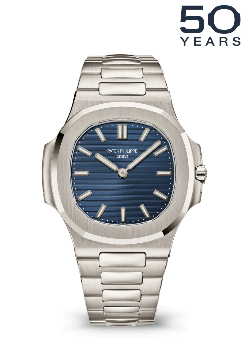 Patek Philippe Nautilus Self-Winding - Platinum - Blue Dial Ref. # 5610/1P-001