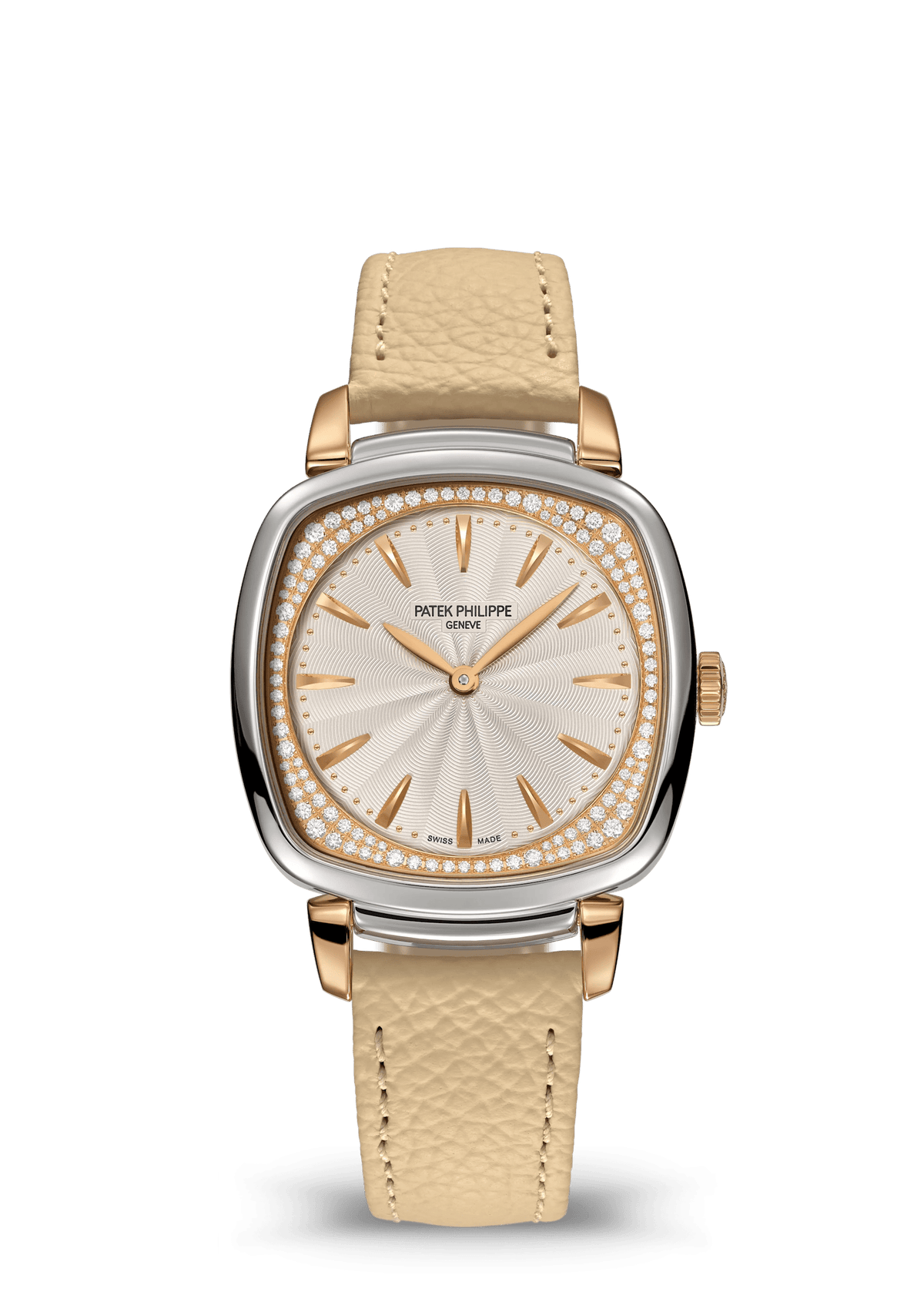 Patek Philippe Gondolo Quartz - White Gold - Silver Dial Ref. # 7043GR-001