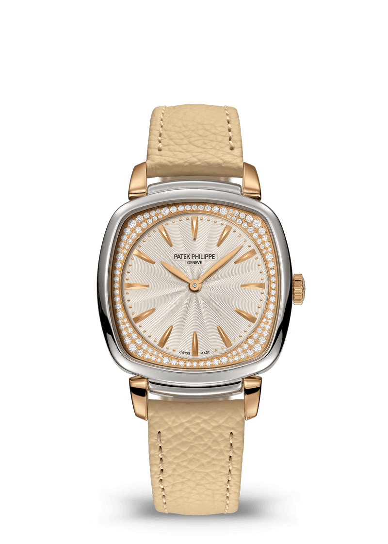 Patek Philippe Gondolo Quartz - White Gold - Silver Dial Ref. # 7043GR-001