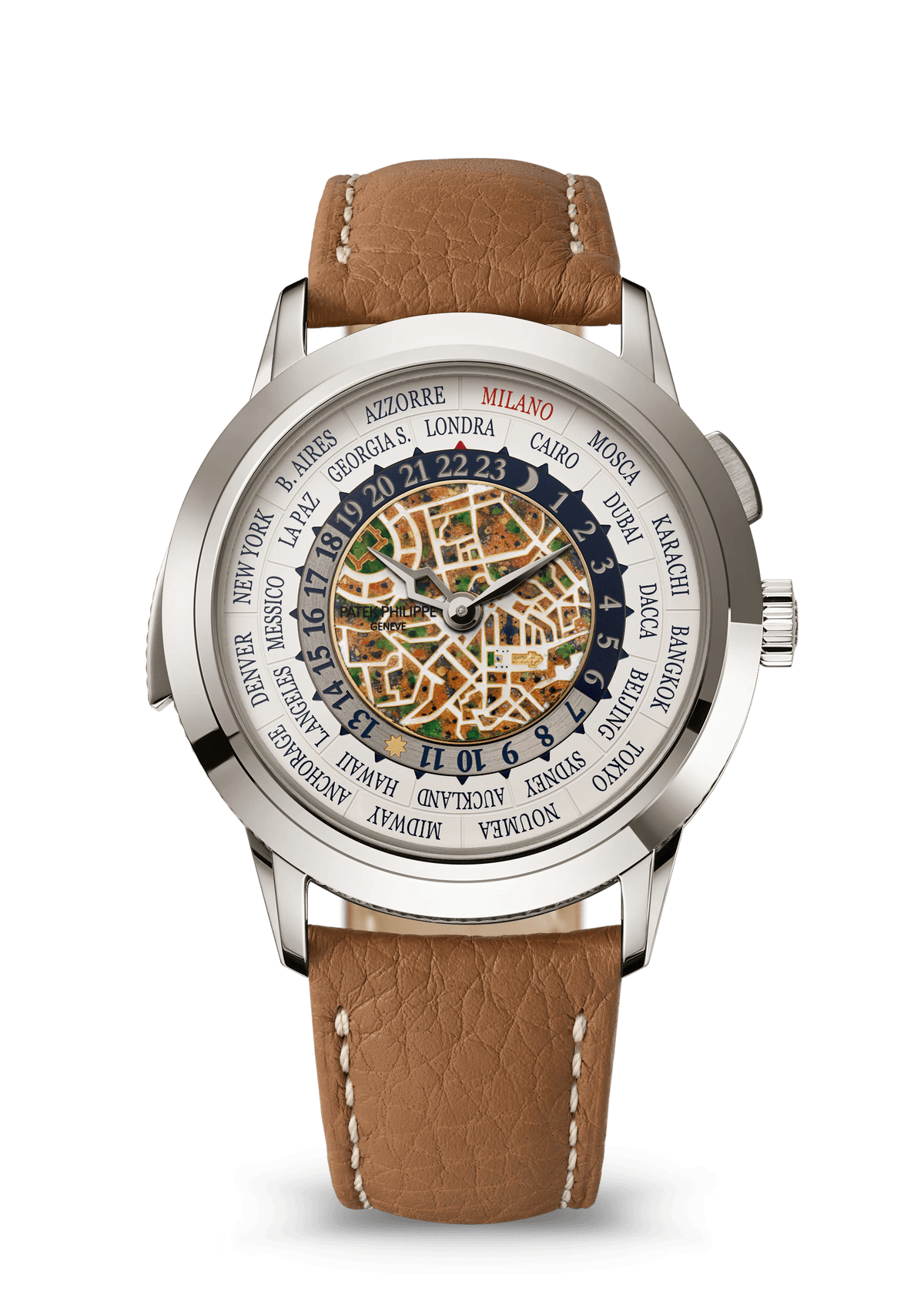 Patek Philippe Minute Repeater World Time - White Gold - Dial Ref. # 5531G-012