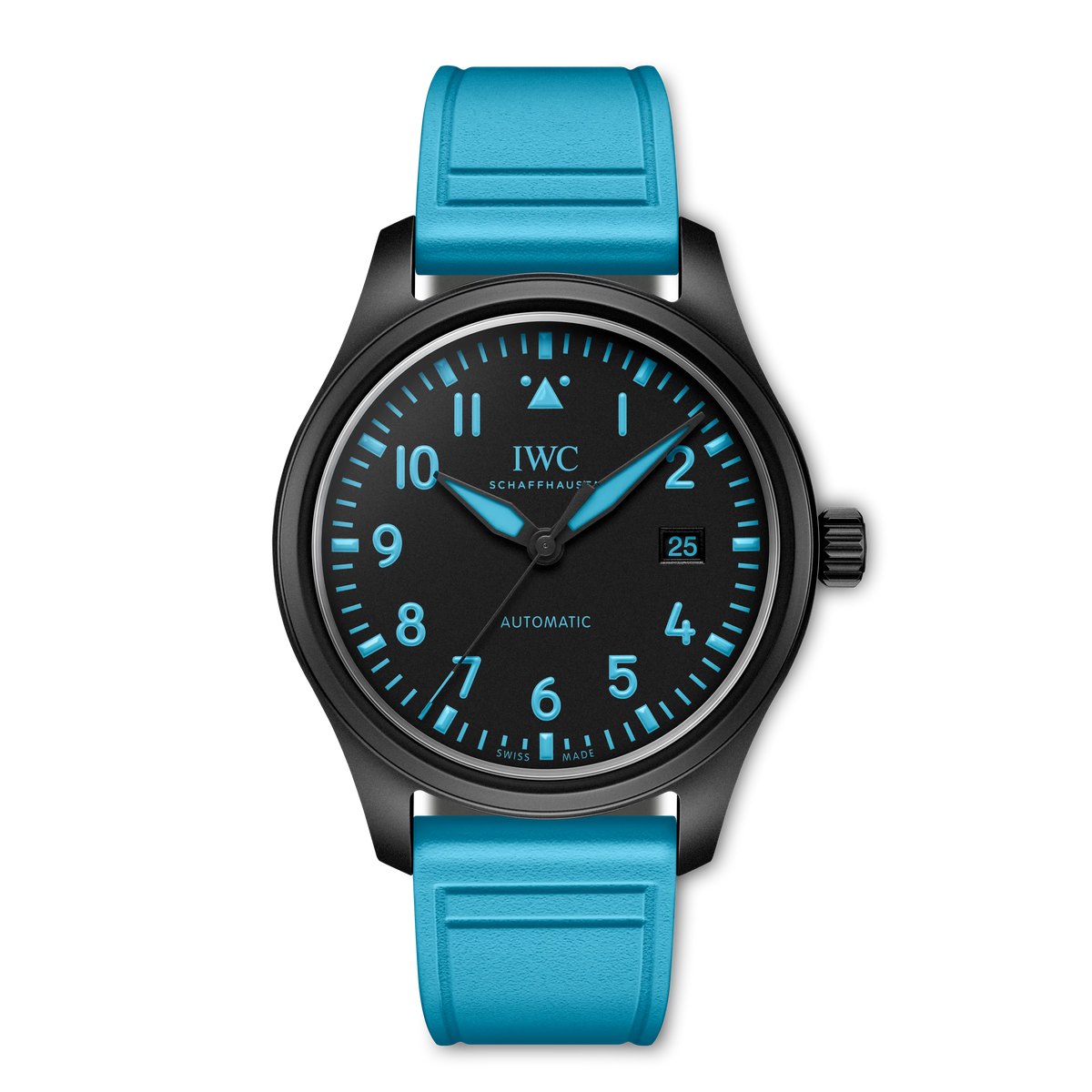 IWC Pilot’s Watch Automatic 41 George Russell 41mm - Ceramic - Black Dial Ref. # IW328107