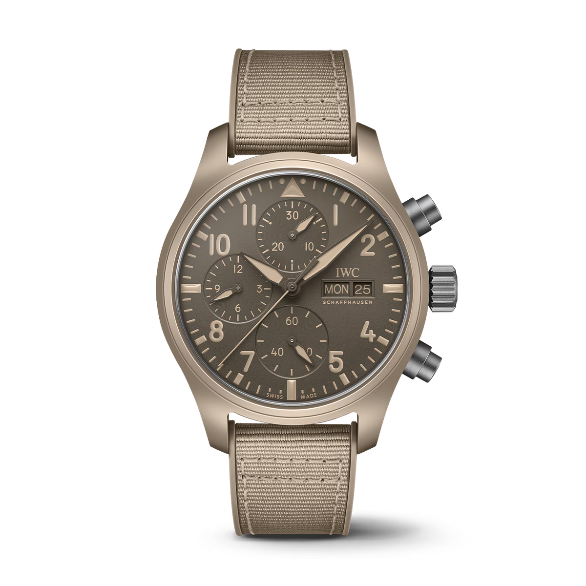IWC Pilot’s Watch Chronograph 41 TOP GUN Mojave Desert 42mm - Ceramic - Brown Dial Ref. # IW389402