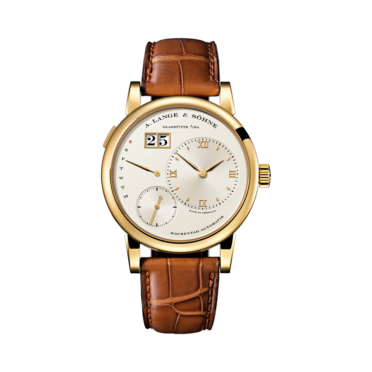A. Lange & Söhne Lange 1 Daymatic - 18 Carat Yellow Gold Ref. # 320.021