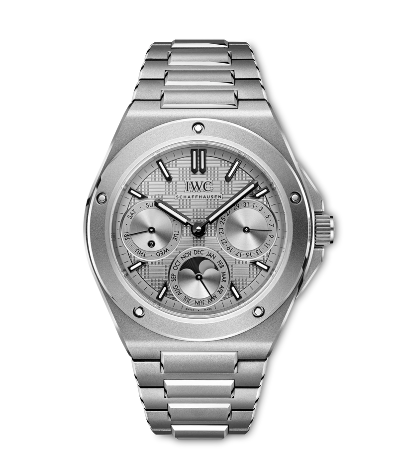 IWC Ingenieur Perpetual Calendar 41 41mm - Titanium - Silver Dial Ref. # IW344904