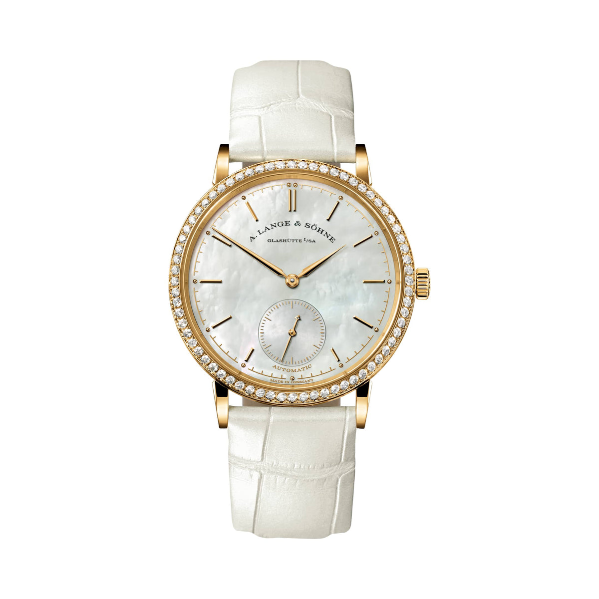 A. Lange & Söhne Saxonia Automatic - 18 Carat Yellow Gold Ref. # 840.021