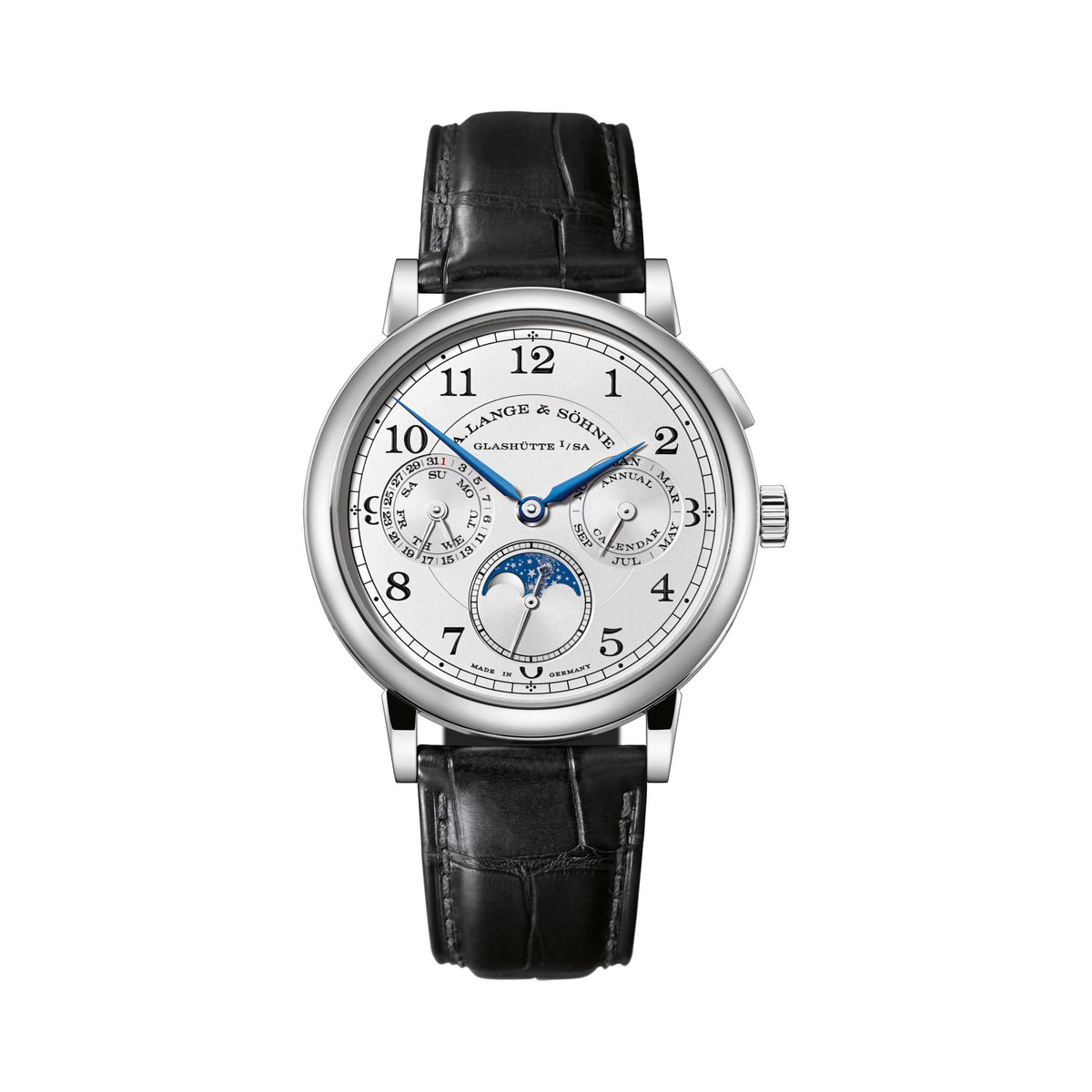 A. Lange & Söhne 1815 Annual Calendar - White Gold - Silver Dial Ref. # 238.026