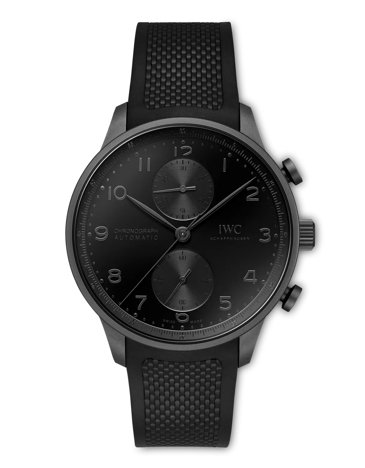 IWC Portugieser Chronograph Ceratanium® 41mm - Black Dial Ref. # IW371631