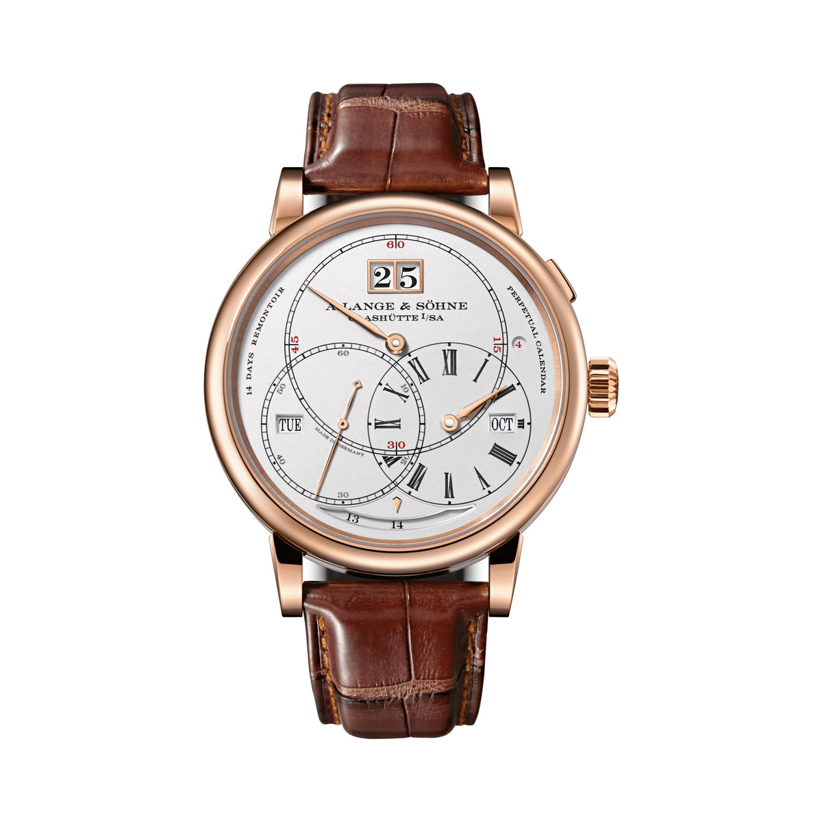A. Lange & Söhne Richard Lange Perpetual Calendar "Terraluna" - Pink Gold Ref. # 180.032