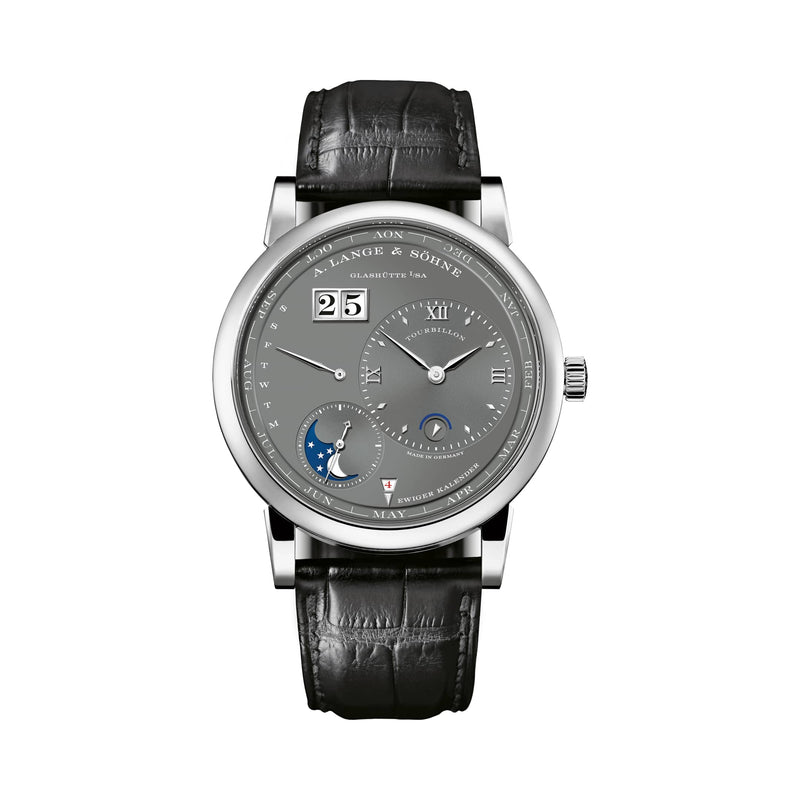 A. Lange & Söhne Lange 1 Tourbillon Perpetual Calendar - White Gold - Grey Dial Ref. # 720.038