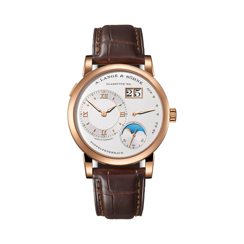 A. Lange & Söhne Lange 1 Moon Phase - Pink Gold - Silver Dial Ref. # 192.032