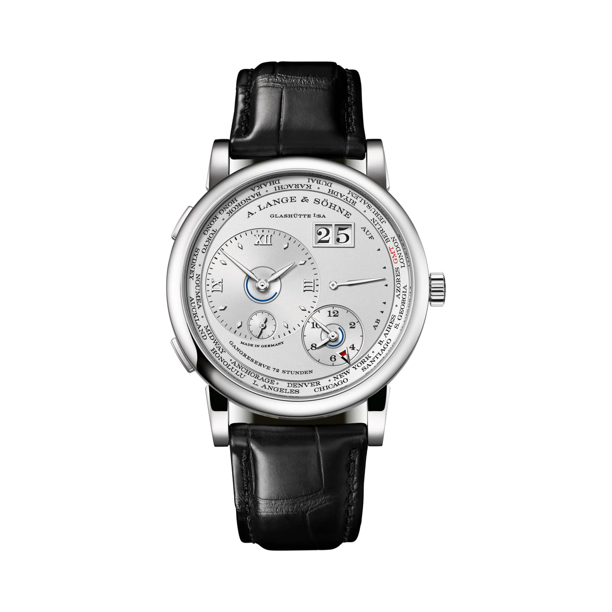 A. Lange & Söhne Lange 1 Time Zone - Platinum Ref. # 136.025