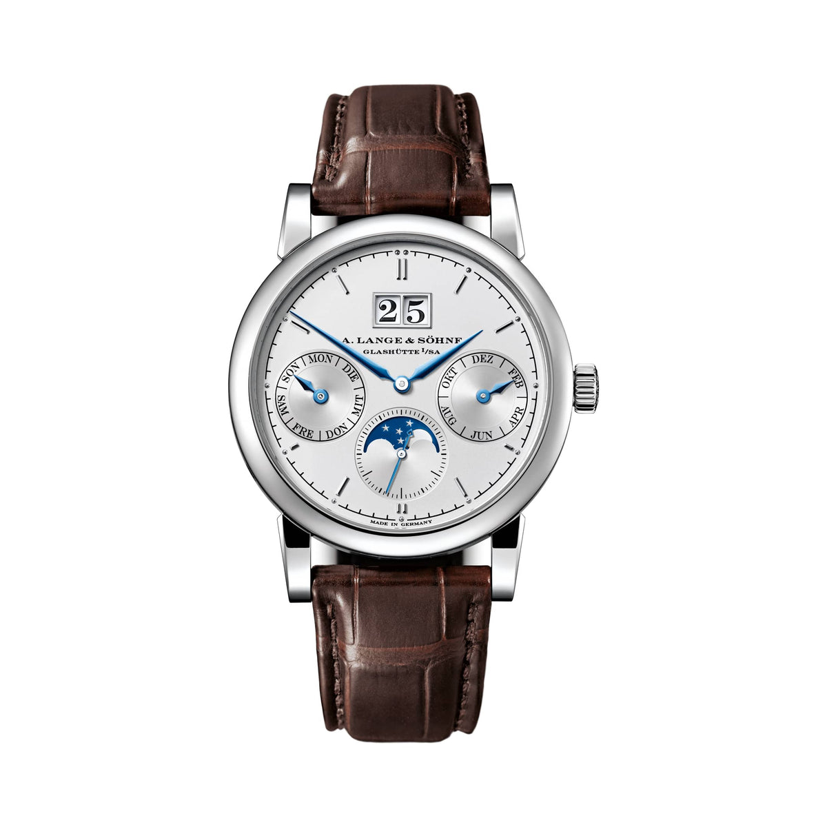 A. Lange & Söhne Saxonia Annual Calendar - White Gold Ref. # 330.026