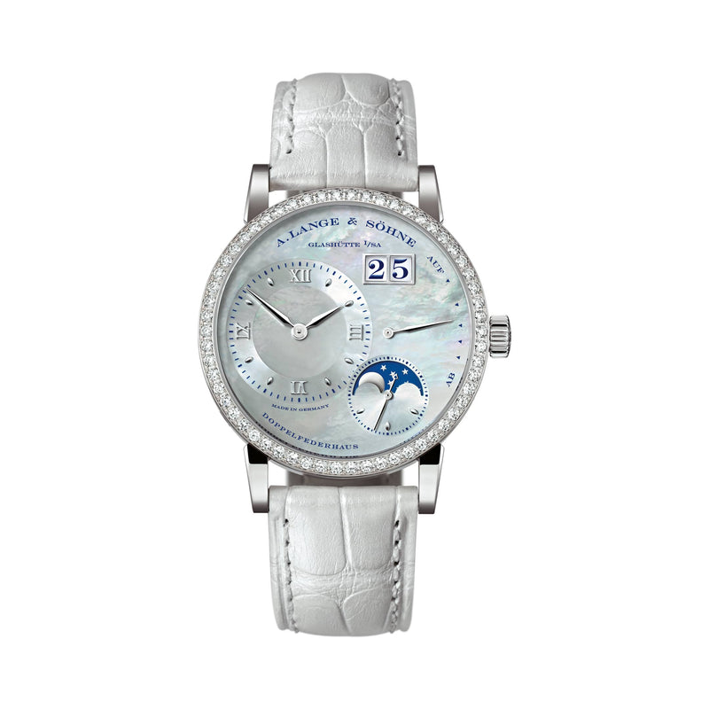 A. Lange & Söhne Little Lange 1 Moon Phase - 18 Carat White Gold Ref. # 819.048