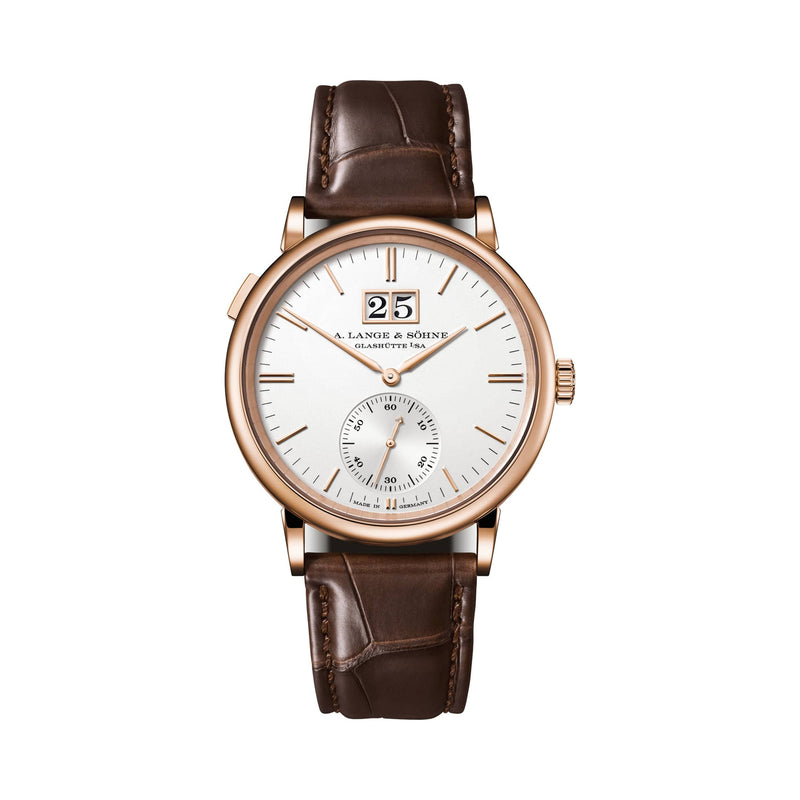 A. Lange & Söhne Saxonia Outsize Date - Pink Gold Ref. # 381.043