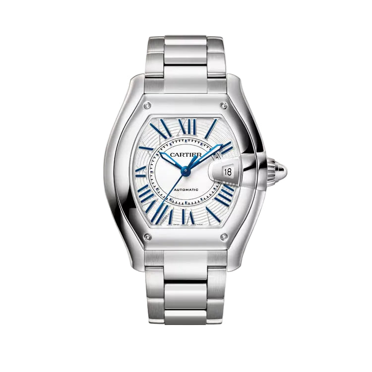 Cartier Roadster Large Model 39mm - Steel - Silver Dial Ref. # WSRD0020