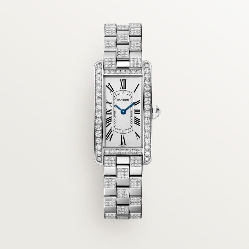 Cartier Tank Américaine Small Model - White Gold Ref. # WJTA0068