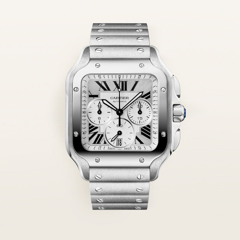 Cartier Santos de Cartier Large Model - Steel Ref. # WSSA0083