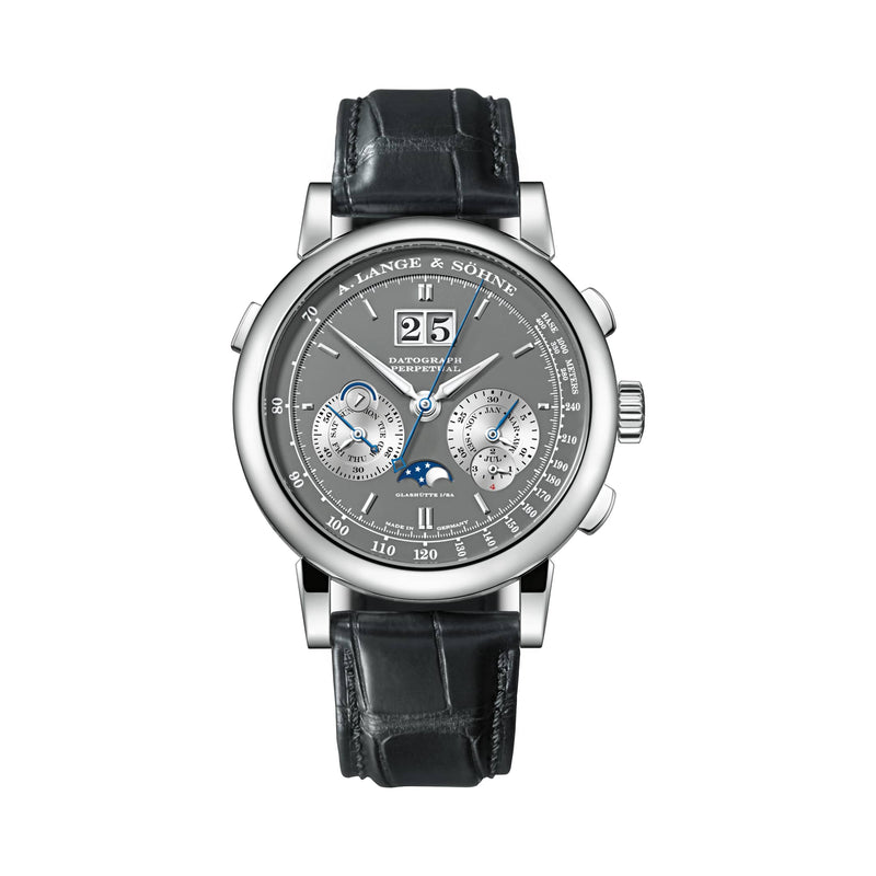 A. Lange & Söhne Datograph Perpetual - White Gold - Grey Dial Ref. # 410.038