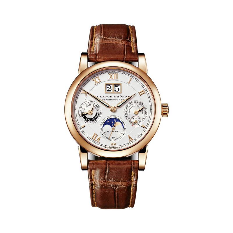 A. Lange & Söhne Langematik Perpetual - Pink Gold - Silver Dial Ref. # 310.032