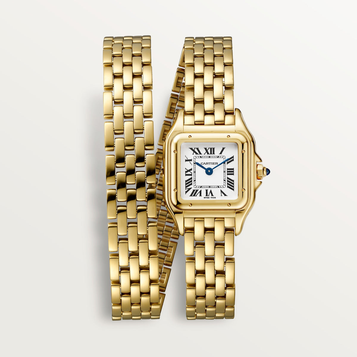 Cartier Panthère de Cartier Small Model 22mm - Yellow Gold - White Dial Ref. # WGPN0046