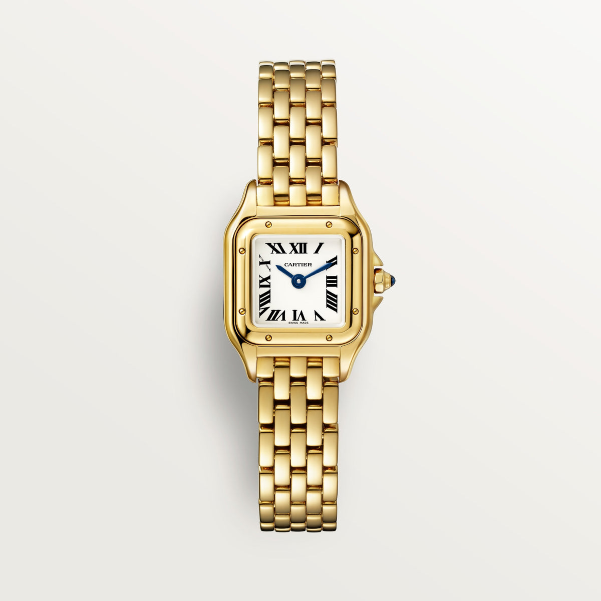 Cartier Panthère de Cartier Mini Model 19mm - Yellow Gold - Silver Dial Ref. # WGPN0048