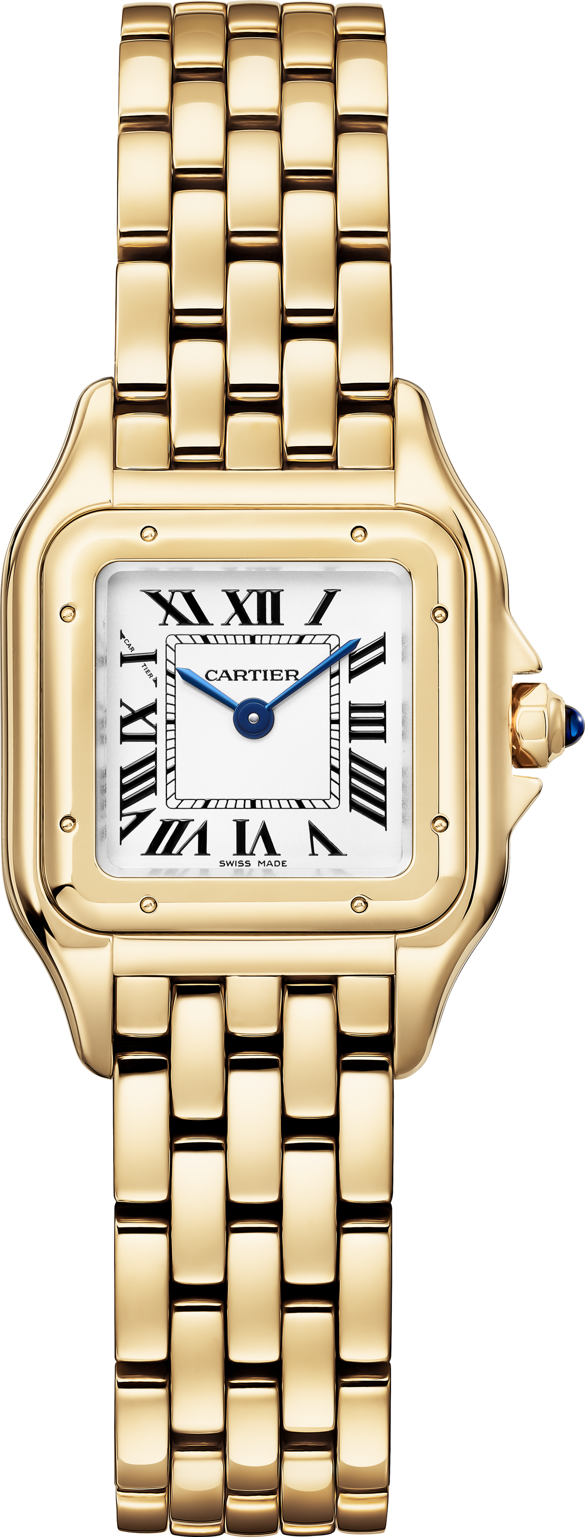 Cartier Panthère de Cartier Small Model 23mm - Yellow Gold - Silver Dial Ref. # WGPN0059