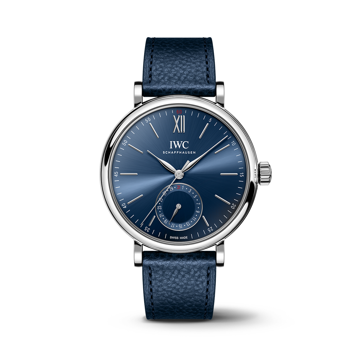 IWC Portofino Automatic Pointer Date Laureus 39mm - Steel - Blue Dial Ref. # IW359202