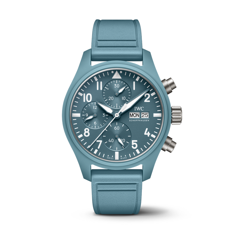 IWC Pilot Chronograph 41 Top Gun Miramar Edition 41mm - Ceramic - Blue Dial Ref. # IW389409