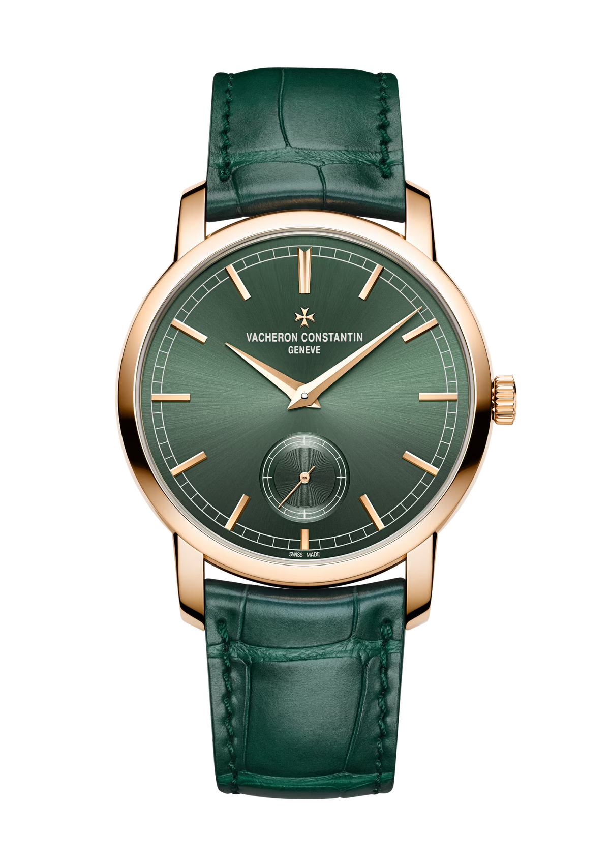 Vacheron Constantin Traditionnelle Manual-Winding 38mm - Rose Gold - Green Dial Ref. # 82172/000R-H008