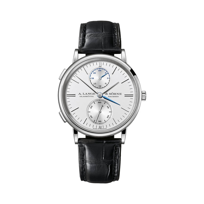 A. Lange & Söhne Saxonia Dual Time - White Gold Ref. # 386.026