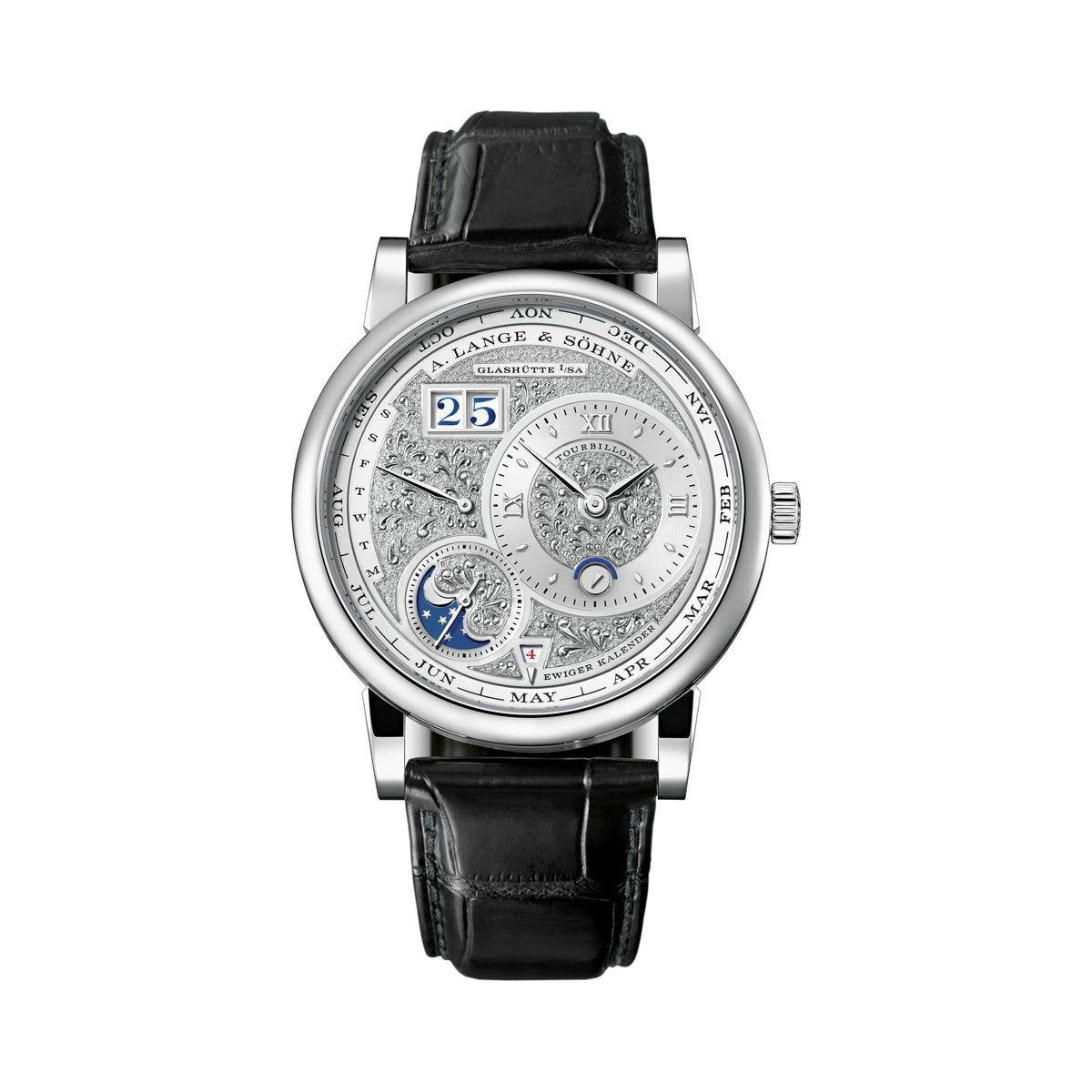 A. Lange & Söhne Lange 1 Tourbillon Perpetual Calendar Handwerkskunst - Platinum Ref. # 720.048