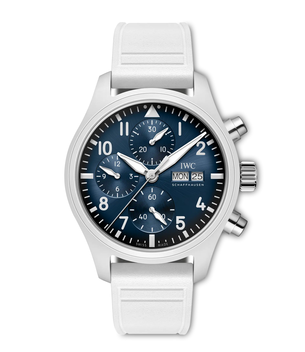 IWC Pilot's Watch Chronograph 41 Le Petit Prince 41mm - Ceramic - Blue Dial Ref. # IW389410
