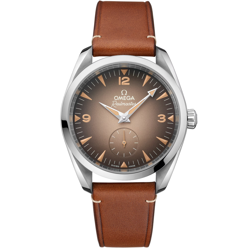 Omega Seamaster Railmaster 38mm - Steel - Brown Dial Ref. # 235.12.38.20.13.001