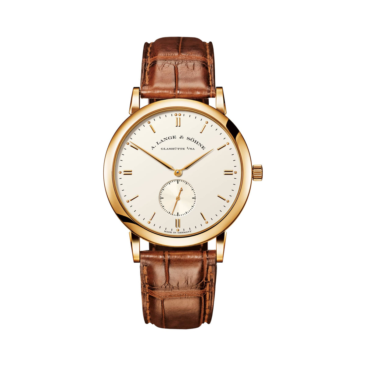 A. Lange & Söhne Saxonia - Yellow Gold Ref. # 215.021