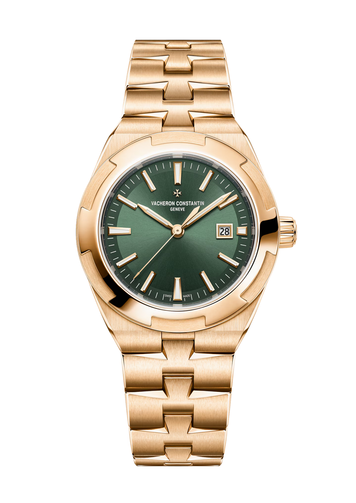 Vacheron Constantin Overseas Self-Winding 34.5mm - Rose Gold - Green Dial Ref. # 4600V/200R-H134
