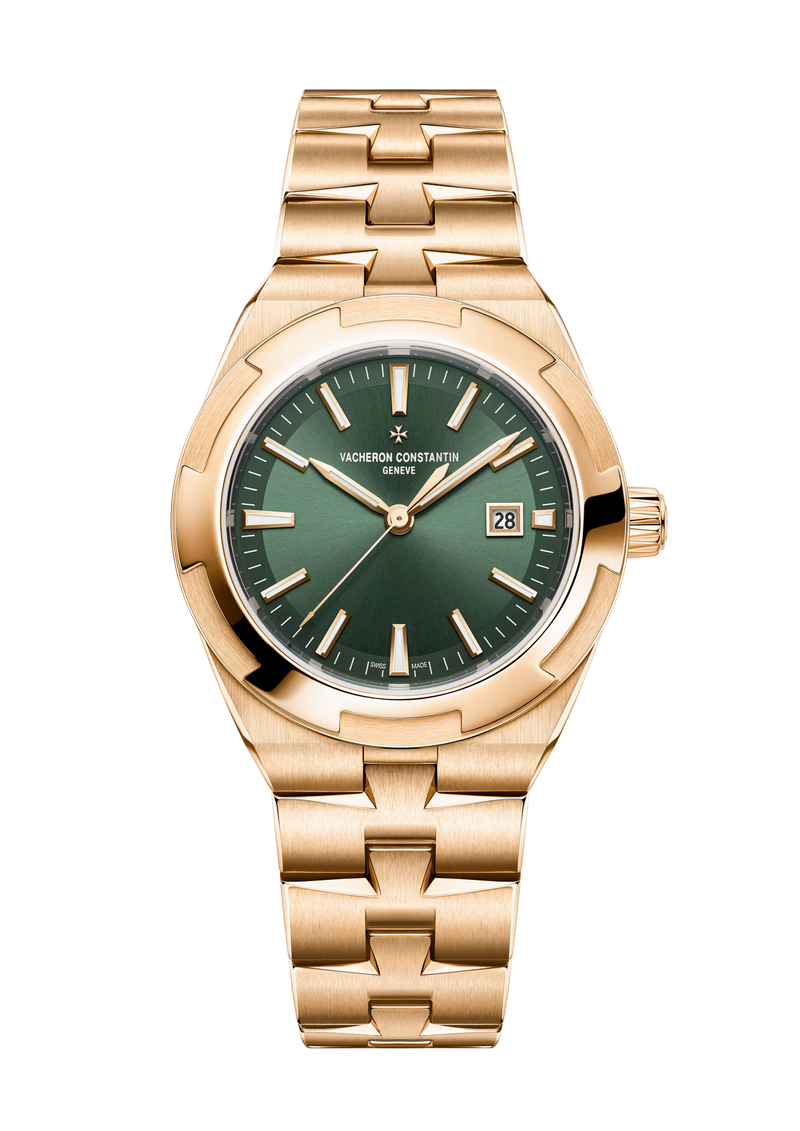 Vacheron Constantin Overseas Self-Winding 34.5mm - Rose Gold - Green Dial Ref. # 4600V/200R-H134