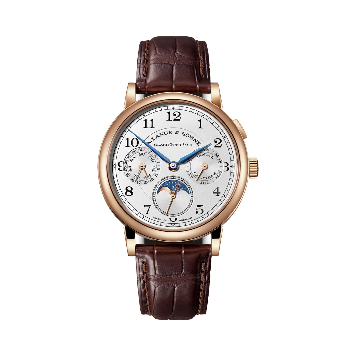 A. Lange & Söhne 1815 Annual Calendar - Pink Gold - Silver Dial Ref. # 238.032