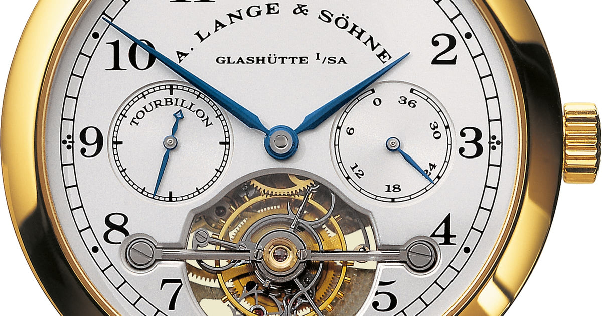 A. Lange & Söhne Tourbillon - 18 Carat Yellow Gold Ref. # 701.001