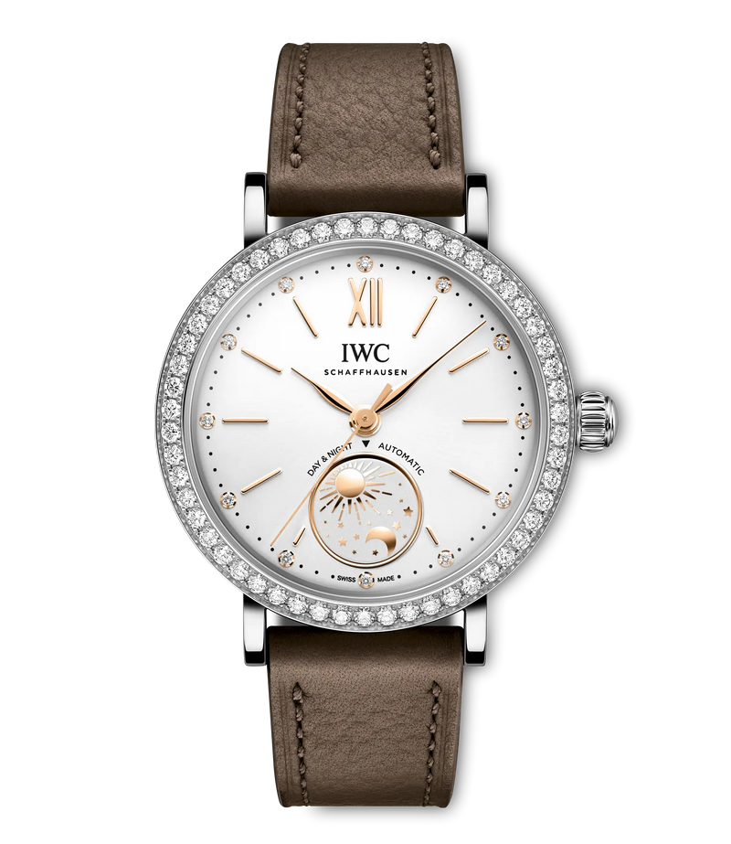 IWC Portofino Automatic Day & Night 34 34mm - Steel - Silver Dial Ref. # IW659803
