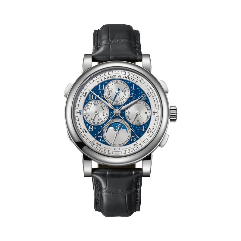 A. Lange & Söhne 1815 Rattrapante Perpetual Calendar Handwerkskunst - White Gold Ref. # 421.048