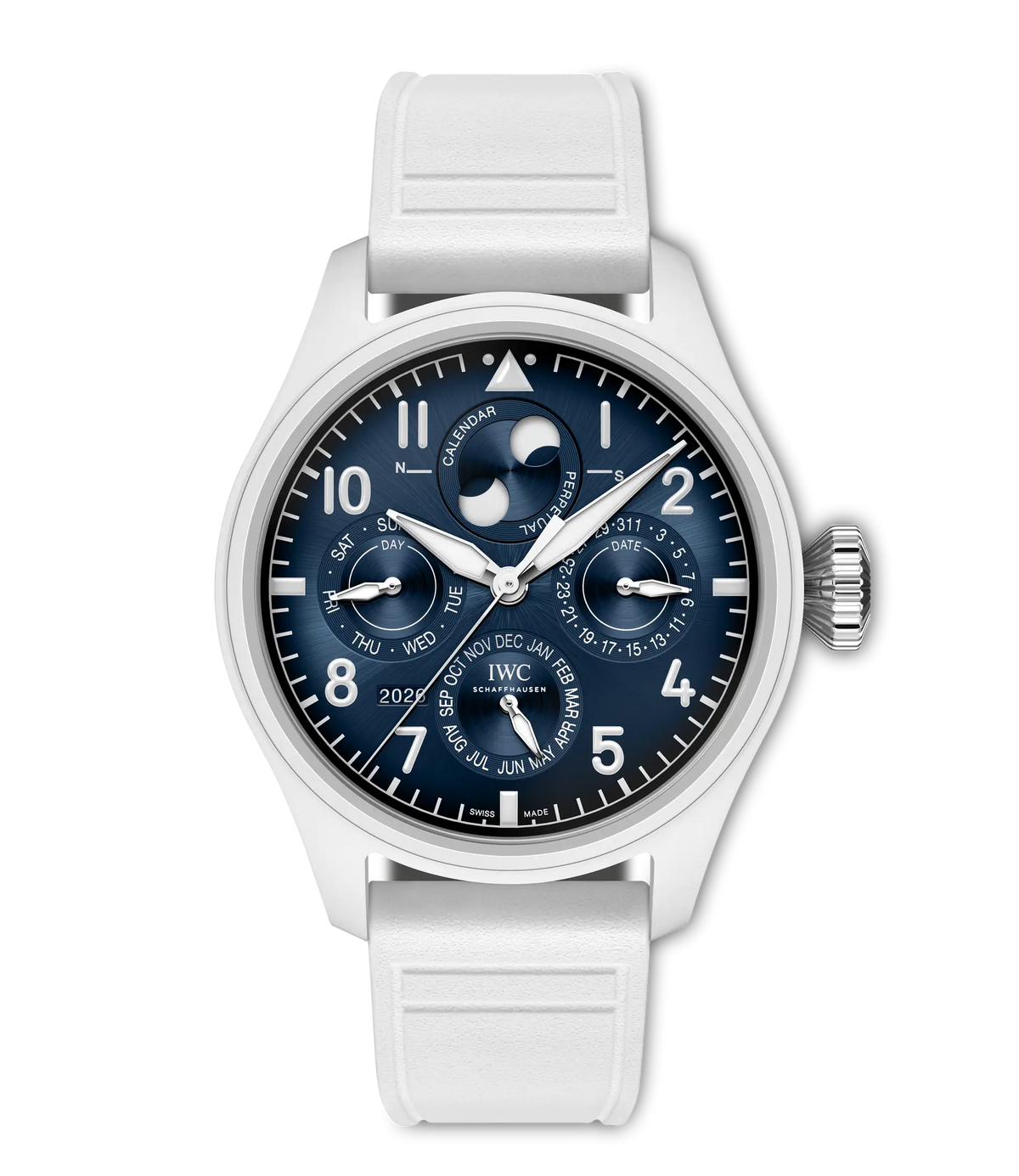 IWC Big Pilot's Watch Perpetual Calendar ProSet Le Petit Prince 43mm - Ceramic - Blue Dial Ref. # IW339601