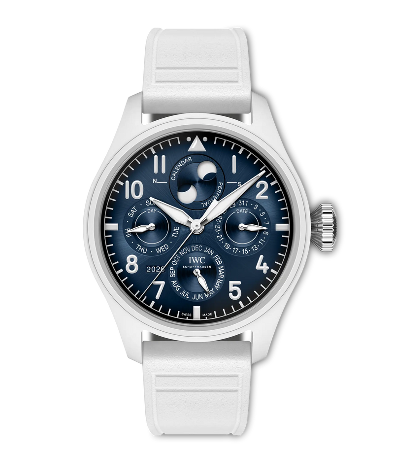 IWC Big Pilot's Watch Perpetual Calendar ProSet Le Petit Prince 43mm - Ceramic - Blue Dial Ref. # IW339601