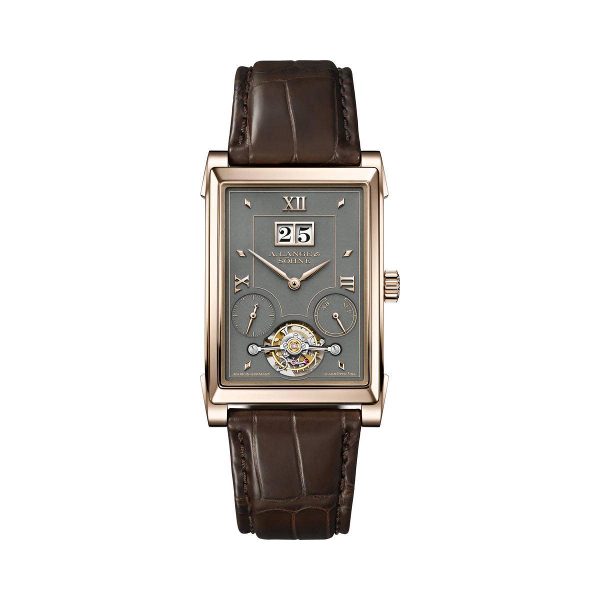 A. Lange & Söhne Cabaret Tourbillon Honeygold - Honey Gold - Rhodium Dial Ref. # 703.050
