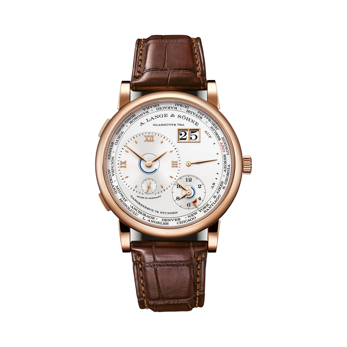 A. Lange & Söhne Lange 1 Time Zone - Pink Gold Ref. # 136.032